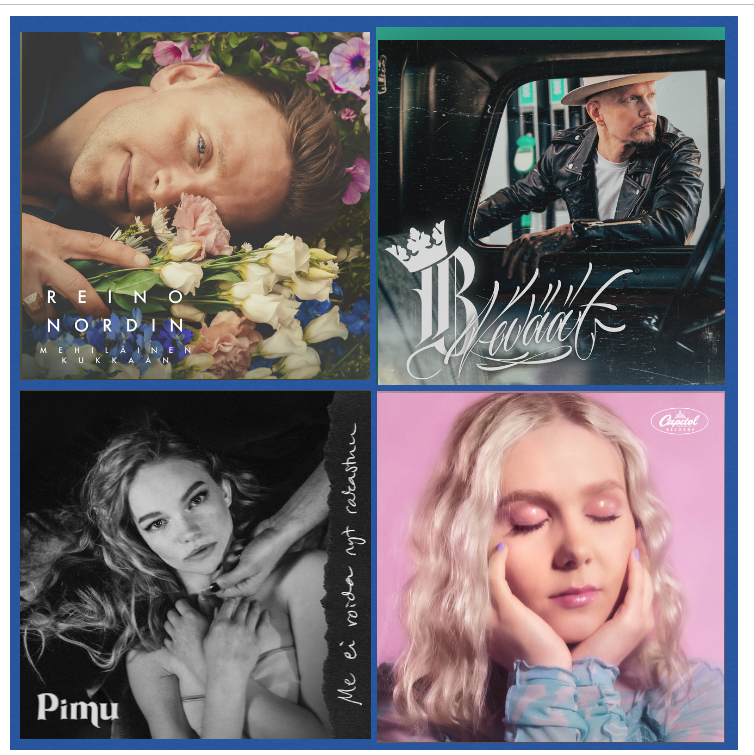 Blogilkar's tweet photo. #FinPop! 🎶 Here's some more or less new Finnish pop tunes for your enjoyment! By @ReinoNordin #brädi #viivilrockyou #pimu.x #Mehiläinenkukkaan #keväät #meeivoidanytrakastuu #USA 
https://t.co/9motomlTu1 https://t.co/KmTaiJEJyf