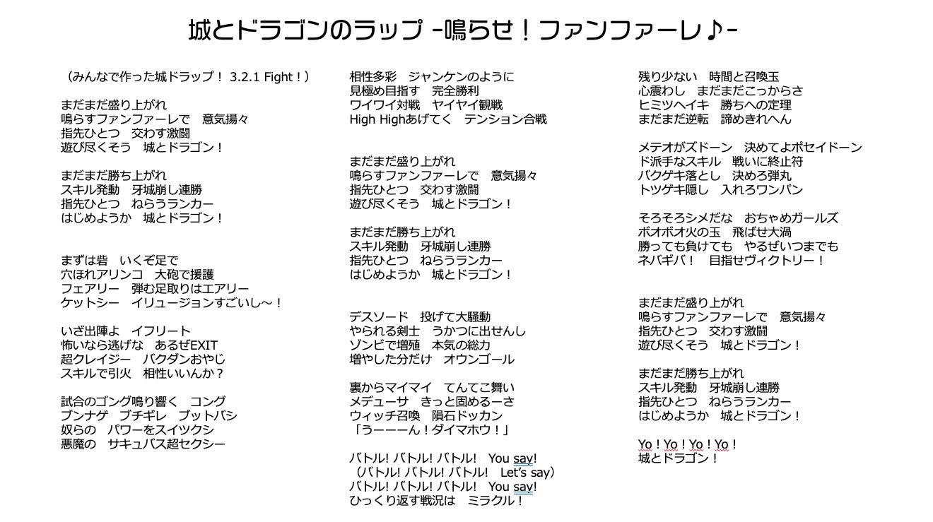 O Xrhsths 西くぼアナ Sto Twitter ゲーム内bgmに西くぼアナが歌ったラップ3曲が収録されました すごい 嬉しい すでに ラップをbgmにすると 集中できない 負ける 責任取れ という嬉しい感想も 笑 せっかく