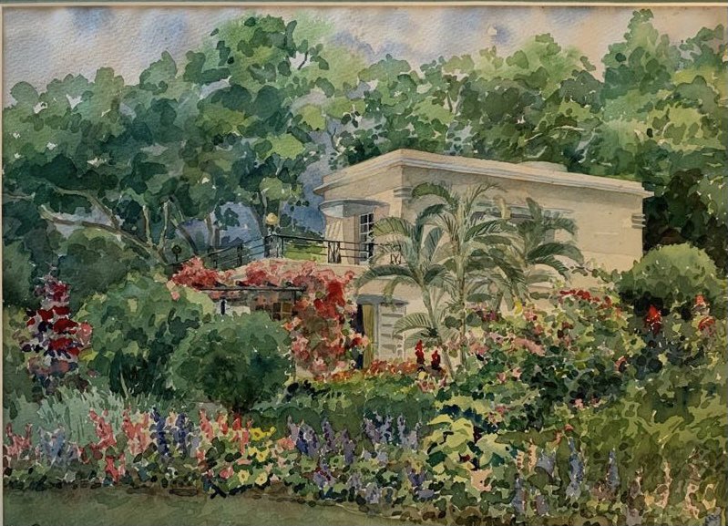 JudeStevens's tweet image. My grandparents’ garden where I ran barefoot and learnt to love flowers and trees.