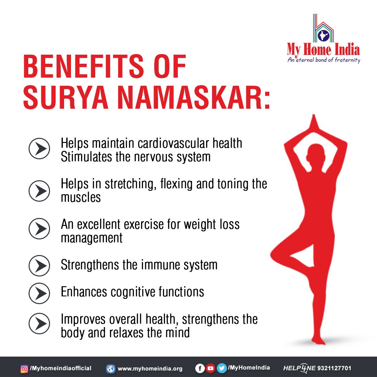 Surya Namaskar for Beginners : 6 ways it helps you besides Fat Loss