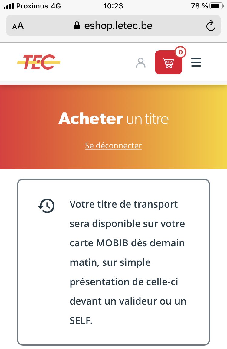 Le TEC c'est quand même vraiment n'importe quoi.
En fait mnt à cause du COVID, tu peux plus acheter de ticket le jour-même. Donc si jamais tu prévois pas ton voyage 24h à l'avance, c'est niet tu marches. 😤 #TEC