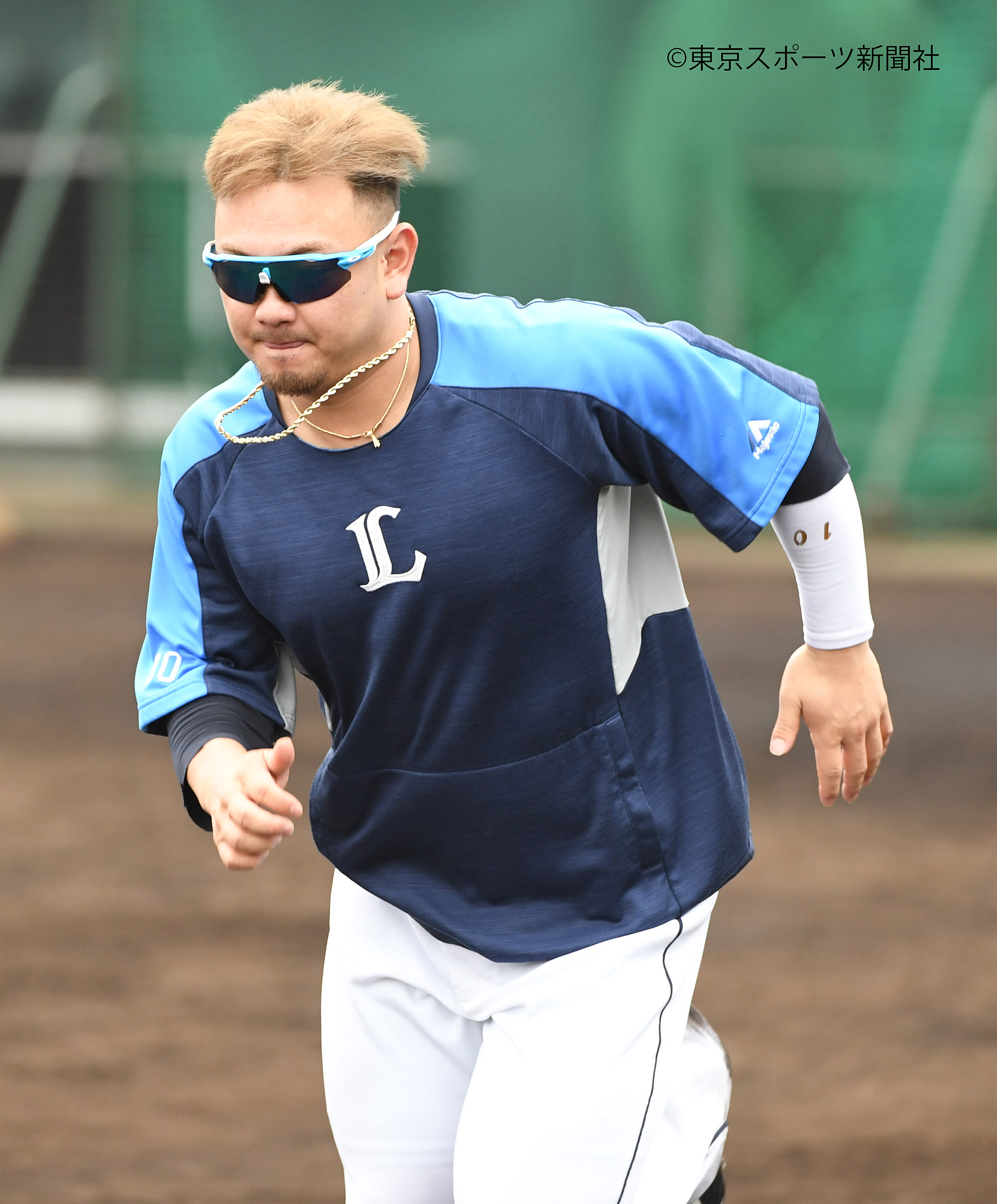 埼玉西武ライオンズ岡田選手実使用