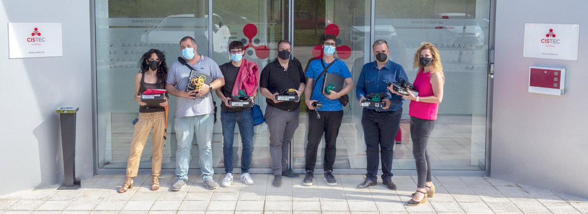 #Cistec colabora con @rotaryclubpamplona facilitando equipos reutilizados que permiten acceso universal a la tecnología a la vez que ayudan a fomentarla #economíacircular. #rsc #solidaria #compromisocistec #ods4 #ods10 #RotaryInternational #agenda2030 #gentedeacción