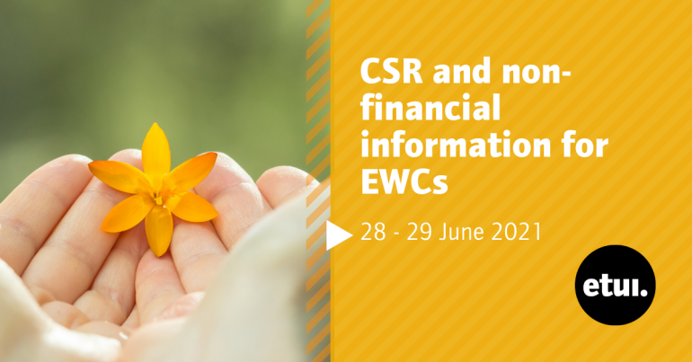 ETUI_org's tweet photo. We closed a two-day #ewctraining on #CSR and non-financial information for #EWCs. It is essential to improve the mechanisms of information, consultation & participation to be able to check companies activities & decisions! More info ➡️ https://t.co/Nzv7Vcl8UU https://t.co/b51zcHd1CW