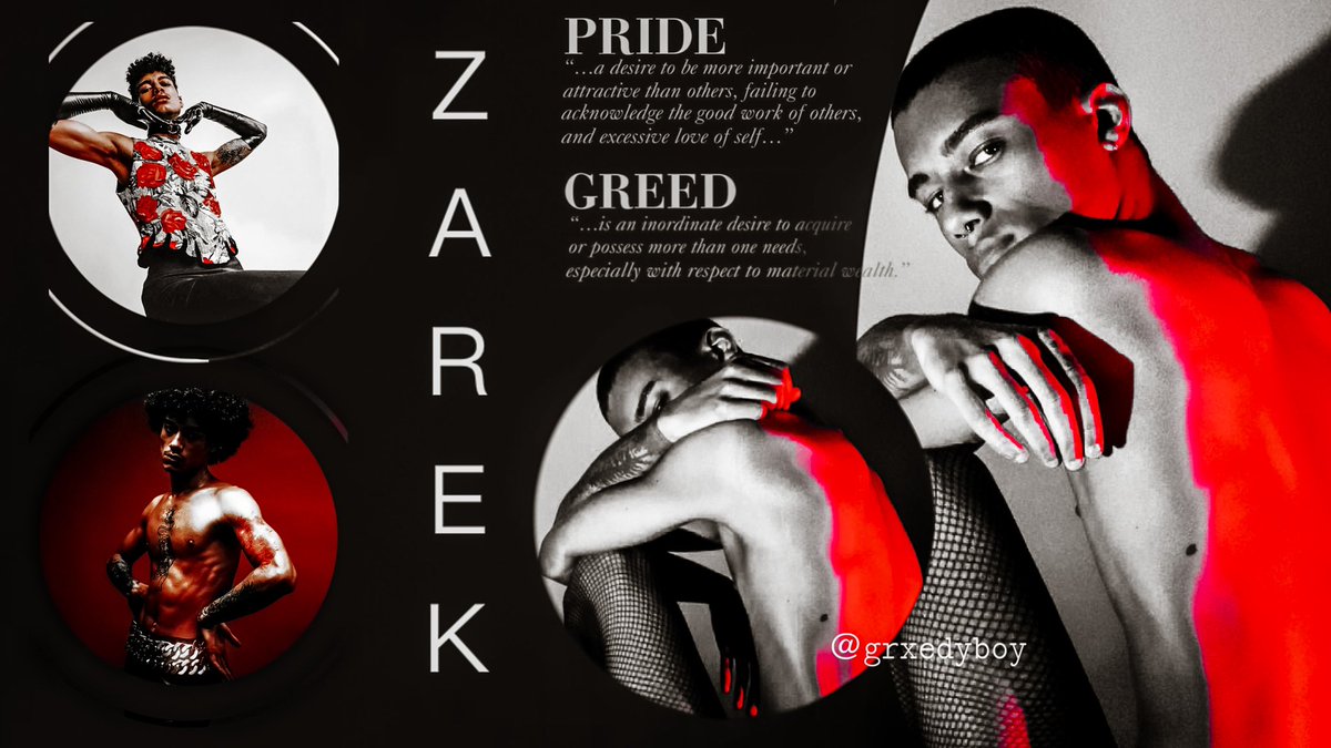 ㅤ
                   𝐙𝐀𝐑𝐄𝐊

   ❝Beneath the pressure of torments such as these, the feeble remnant of the good within me succumbed. 𝑬𝒗𝒊𝒍 thoughts became my sole intimates; the ᴅᴀʀᴋᴇsᴛ and most ᴇᴠɪʟ of thoughts.❞

     #FreeRol             ¿♡/↻?