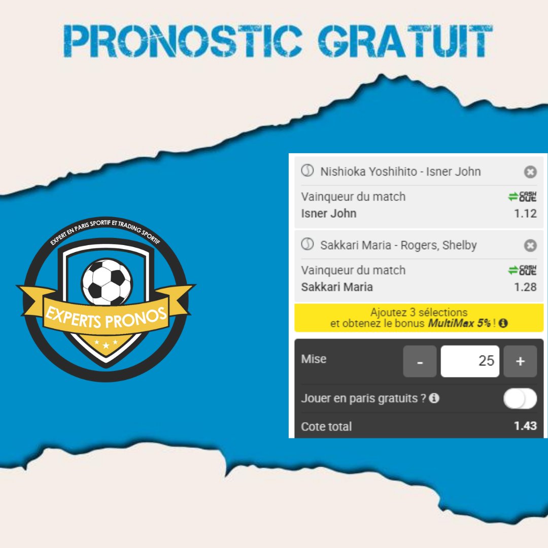 pronos_experts's tweet image. Salut la team, nouveau prono public! Gérez vos mises même si c'est du safe ! ;) #TeamParieur