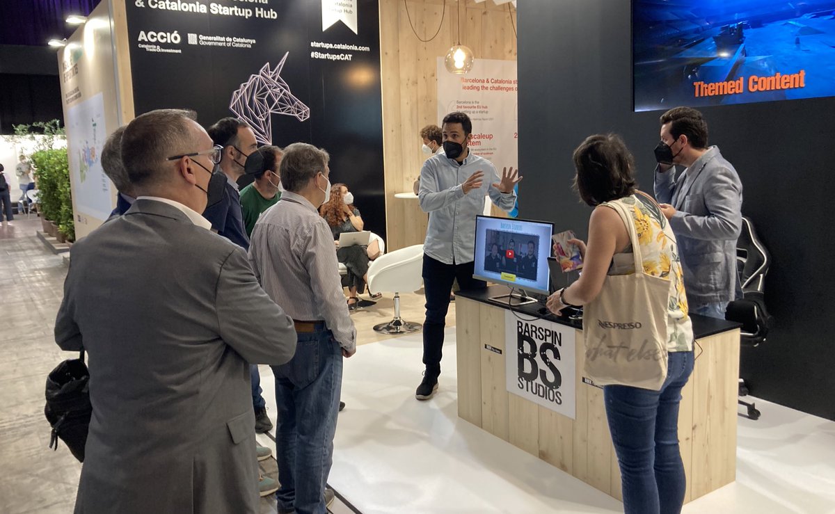 Iniciem la ruta de socis del Clúster Audiovisual pel #MWC21 i el #4YFN21! 📍

Primera parada a l’estand de <a href="/BarspinStudios/">Barspin Studios</a>, a l’espai d’<a href="/accio_cat/">ACCIÓ</a>, que ens parlen del seu videojoc <a href="/BMXTheGame/">BMX The Game</a>.