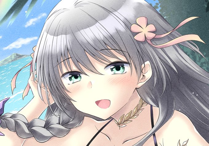 電撃G'sマガジン8月号の天画コーナーに水着姿の石田切込正宗を描かせて頂きました!
作業中にサ終の告知を受けちゃう機会にぶち当たってしんどかったよないっしー。
本日6月30日発売でーす。 