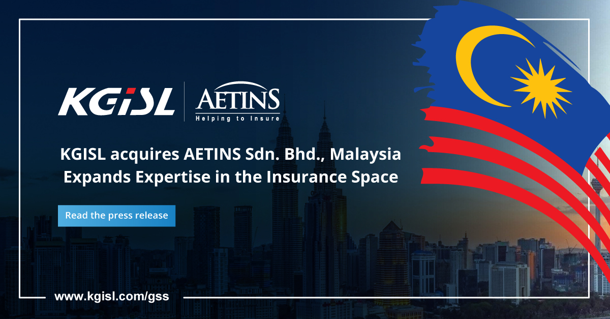 @KGiSLGSS announces acquisition of #AETINS Sdn. Bhd., a #Malaysia based Insurtech firm having prominent presence in the Insurance space across the Asia Pacific, Middle East, and Africa.

kgisl.com/gss/news/kgisl…

#InsurTech #Fintech #Acquisition #CoreInsurace #Takaful #InsuracePOS