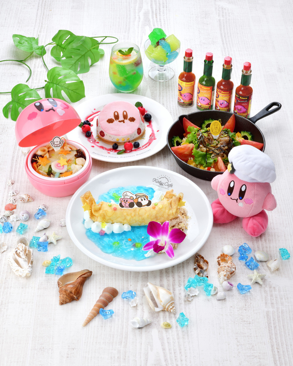 カービィ KIRBY CAFÉ スチール缶 (M) カービィ KIRBY CAFÉ スチール缶