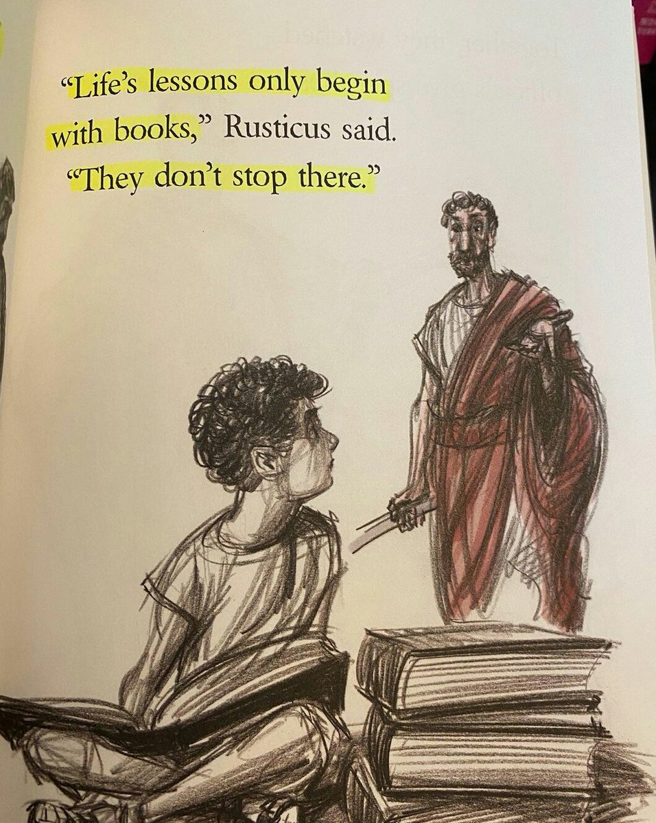 itsJill_'s tweet photo. Over 2000 yrs ago, a young boy - Marcus Aurelius - was chosen to become emperor of Rome, who is now a remembered ruler &amp; stoic philosopher.

In this kid's book, author @RyanHoliday tells the story of Marcus's rise to emperor and introduces readers to 4 virtues of stoicism

OPEN👇 https://t.co/1jpYeK2mSI