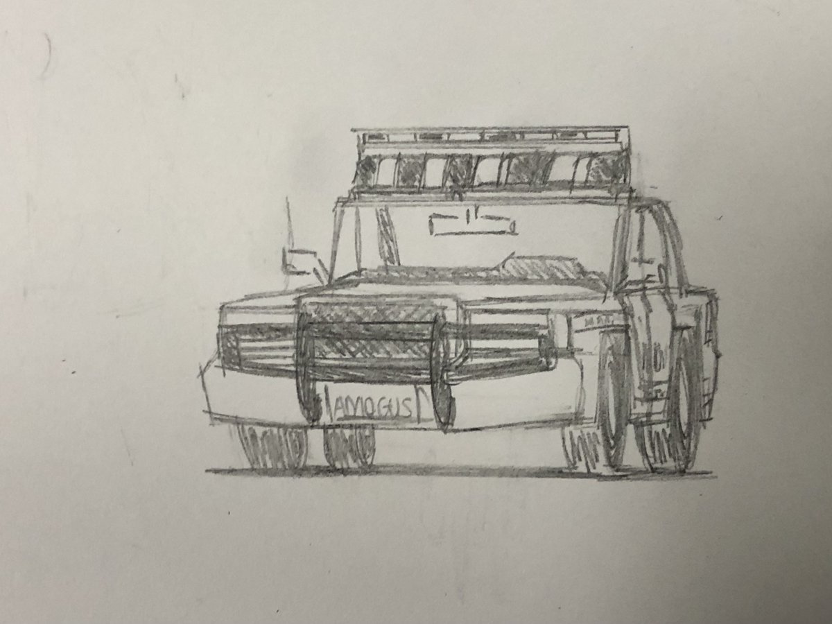LanderPolice's tweet image. Thanks to fvlvia for drawing this LPD car!