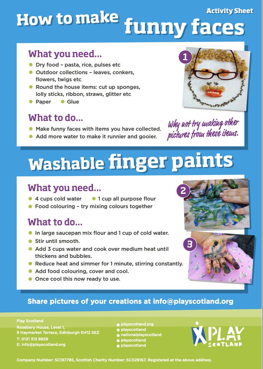 PlayScotland's tweet photo. These activities can help give you jumping off points for your imagination!

The activity sheets use materials that are free, recycled or low cost. #SummerOfPlay #GetIntoSummer 

👉https://t.co/SDSIEuuEIF https://t.co/V9lckvBSk8
