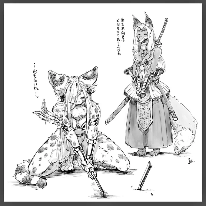 #今月描いた絵を晒そう 
コミカライズ作業優先のため工数短めでお送りしました。もっと時間をかけたいですが今は我慢です…! 