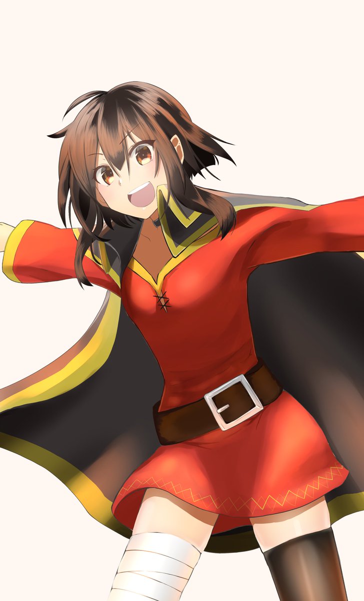 アマプラでこのすば映画見たのでめぐみん描いた
#このすば 