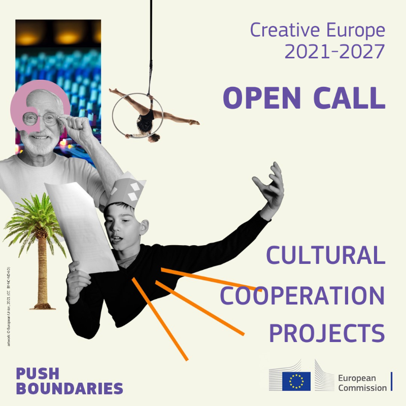 #CreativeEurope supports cultural cooperation projects that contribute to transnational creation, circulation and innovation with at least 3 partners from different countries. Deadline 7th Sep 2021.

All Calls Here: https://t.co/wDnHaV7KqZ https://t.co/pASabNhn6y