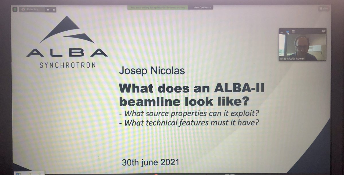 ALBAsynchrotron's tweet photo. We finish the first session, before the break, going deeply inside the accelerators and beamlines upgrades for #ALBASynchrotron
#ALBAII Day 💫 https://t.co/gKA7owf2qr