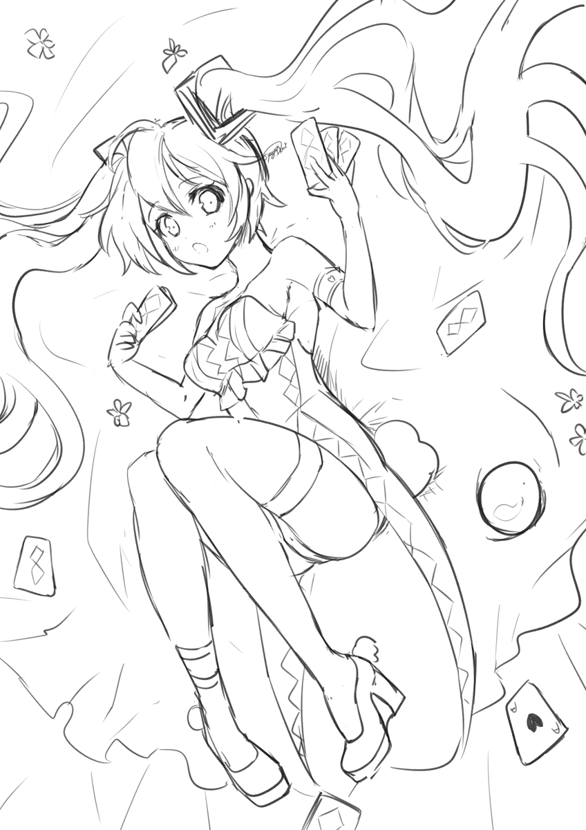 #今月描いた絵を晒そう
#ほたるんアート
仕事以外だと息抜きに描いたのとほたるちゃん! 