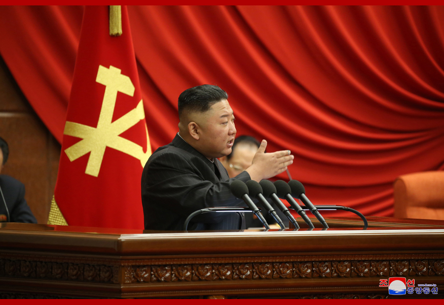 Korea_Friend_UK's tweet photo. The Political Bureau of the 8th Central Committee of the Workers' Party of Korea convened its second enlarged meeting. https://t.co/cbJ9qNnC1f