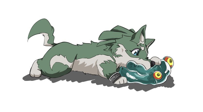 ゼルダ ウルフリンク リクエスト作 ゼルダの伝説 とりけんのイラスト