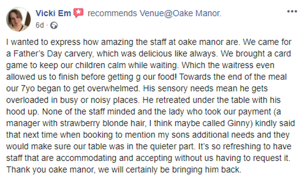 Oake Manor tweet media