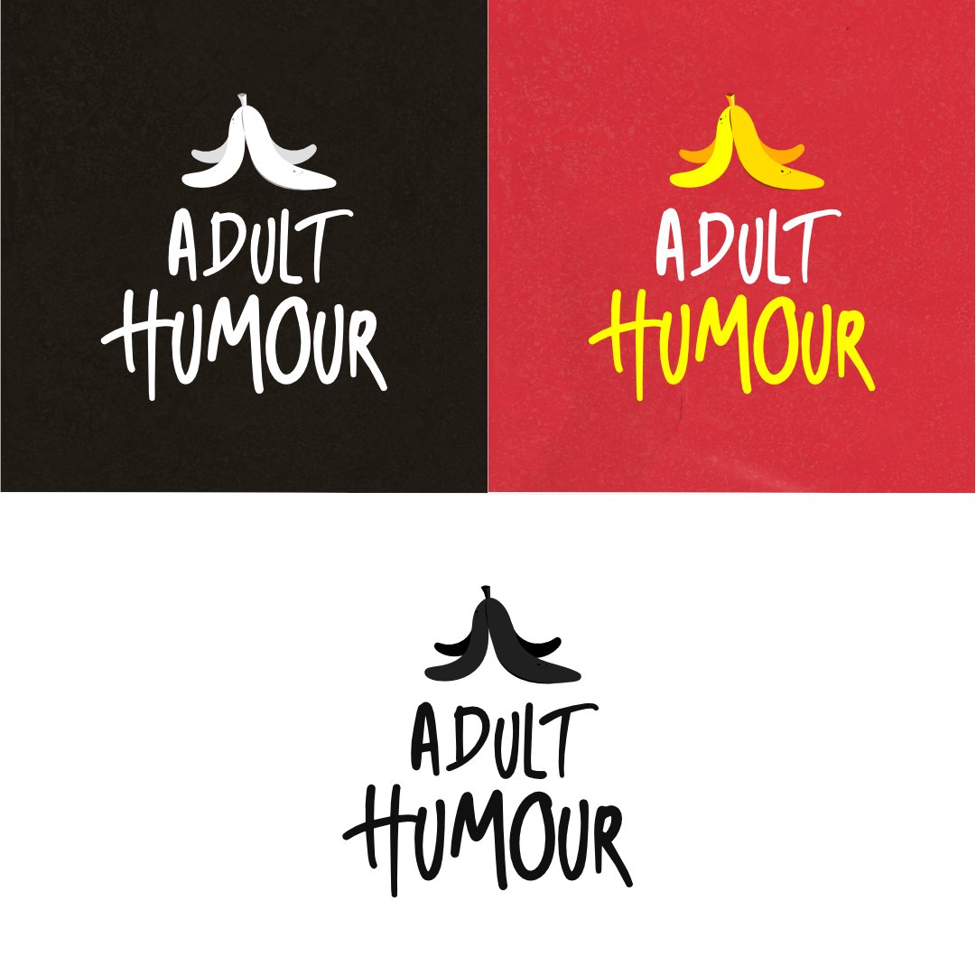 SalfingerAndrew's tweet photo. More pics on our latest branding project for Adult Humour. I designed at @madebycampfire 

Check it out at: https://t.co/vYwRitTo8h

Made with #madeinaffinity with the #ipadpro2021 

@affinitybyserif
 #branding #logodesign #affinitydesigner #branddesign #logo https://t.co/Dqwui0dvAn