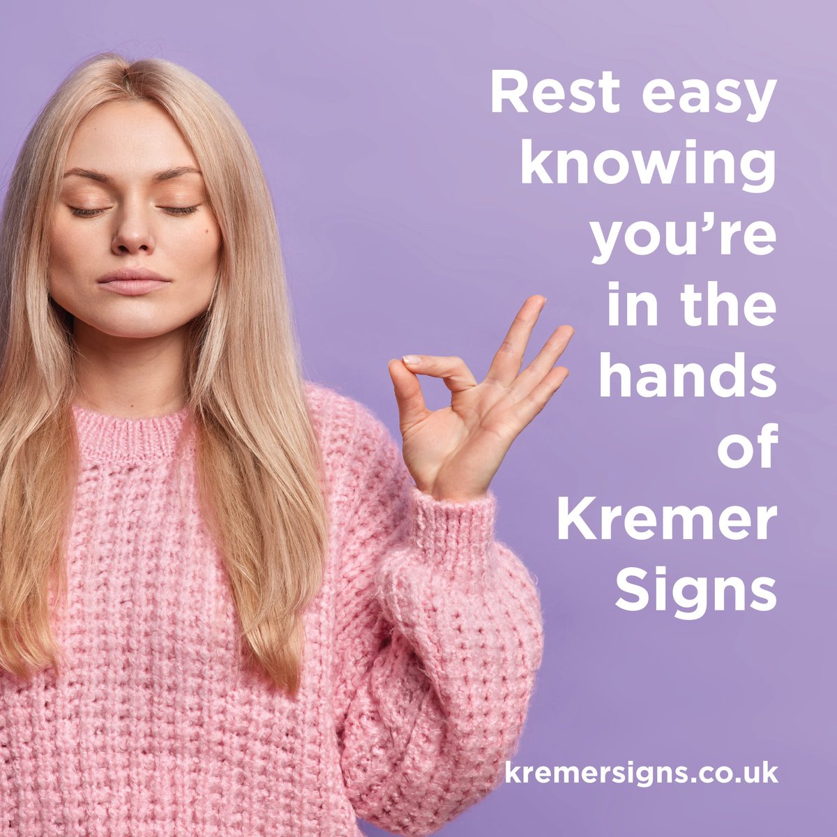 KremerSignsUK's tweet photo. Rest easy knowing youβre in the hands of Kremer Signs π§πΌββοΈ
π 01635 550022
π§ sales@kremersigns.co.uk
#KremerBoards #ForSaleBoards #ECOBoards #FasciaSigns #WindowDisplays #CommercialSignage #NewHomes #Eco #Green #Sustainable #EstateAgents #Supplier #Signs #PropertySector https://t.co/VpR2CvsI98