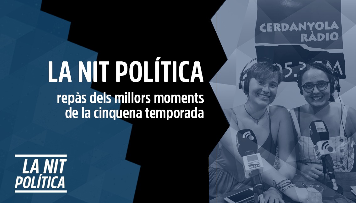 NitPoliticaCDV's tweet photo. 💔 Amb records acumulats i moltes emocions, per aquest últim programa de la cinquena temporada de La Nit Política fem un repàs dels millors moments dels 14 programes.

Ens escoltem a les 21h a la 105.3 de la FM 🌟 https://t.co/AAWzbcQSpj