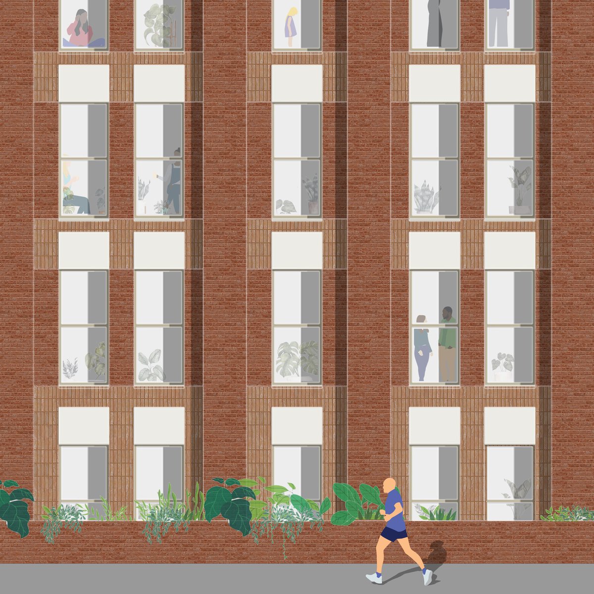 stitch_arch's tweet photo. Great to be working on the Marlowe Road regeneration project in Walthamstow again #joinedupdesign #regeneration #community #engagement #housing #balcony #project #bricks #urbandesign #architect #architecture #masterplanning #architecture #archdaily #elevation #spotthecat https://t.co/VfBuPs6pa4
