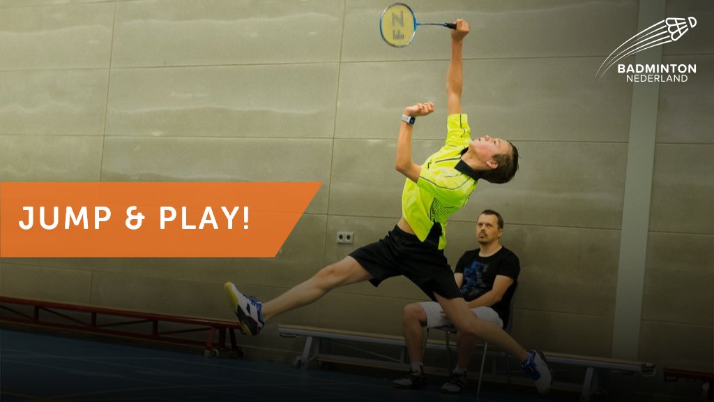 BadmintonNLD's tweet photo. * JUMP & PLAY!*
#badminton #welovebadminton #badmintonrules #badmintonlife #tegeltje
Fotocredit: RenΓ© Lagerwaard https://t.co/yr5SMjHPj6