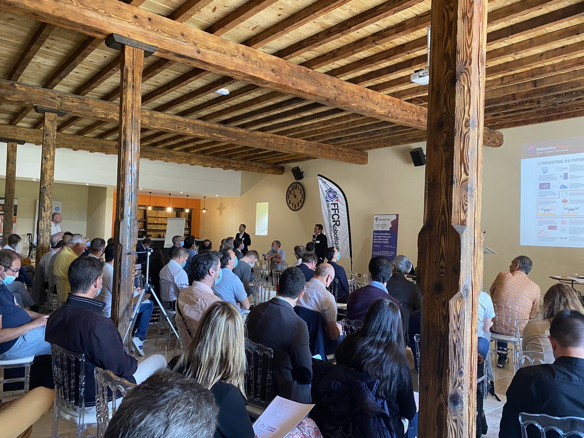 #beenetic présent au #RoboticsPlaceDay en #Occitanie. Un grand plaisir de se retrouver et échanger ensemble, et pour de vrai, sur opportunités, projets et technologies en #robotique et plus largement #industriedufutur. #RoboticsPlace