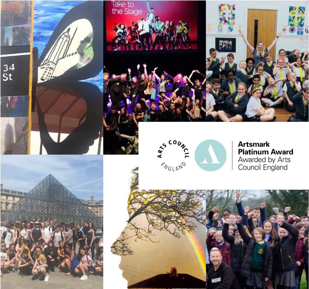 BedfordArts's tweet image. WE ARE PLATINUM!!! We are delighted to announce that we have been awarded the prestigious Artsmark Platinum Award that recognises our sustained and firm commitment to arts and culture at Bedford High School. #top2% #wearebedfordarts #artsmark #artscouncil