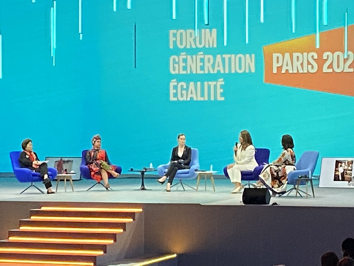 🔴 LIVE from the #GenerationEquality Forum

“We are here as a community to support women. We have to make the invisible, visible. […] If we lift up women, those little girls will lift up everybody else.” <a href="/melindagates/">Melinda French Gates</a>