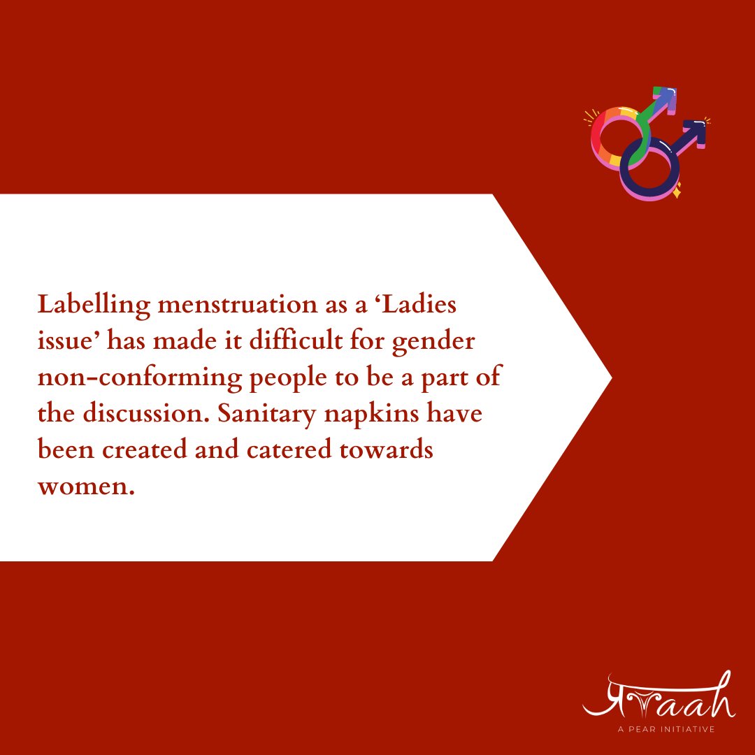project_pravaah's tweet photo. Itβs high time we demystify and destigmatize menstruation without shutting anyone out. We need to include trans, gender nonconforming, intersex and non binary people when we talk about menstruation.
#PrideMonth2021
#Menstruators
#Awareness
#LetsTalkPride
#ProjectPravaah https://t.co/1nPuZLpbG1