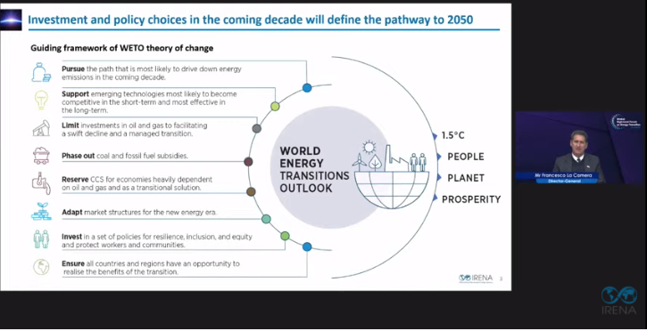 cesaoai's tweet photo. Happening NOW: Global High-Level Forum on #Energy Transition: Science and raising ambition towards #COP26 
watch at: https://t.co/j1bUzjo0za

#cesao_ai @irena #renewables #energytransition #climate @PowerShftAfrica @Misereor @Germanwatch @ECREEE_ECOWAS @PowerAfricaUS https://t.co/vNRGCQ25dB