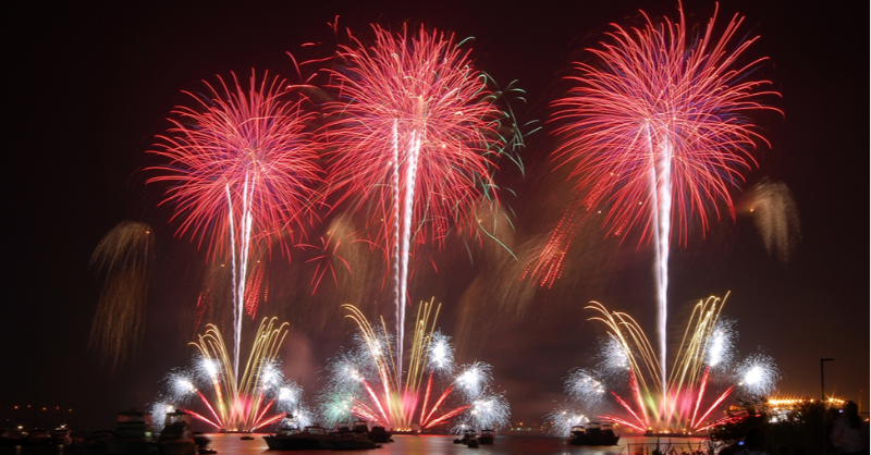 CTvisit's tweet photo. After a year without classic 4th of July celebrations, get ready to enjoy Connecticut’s amazing firework displays in 2021! #CTvisit