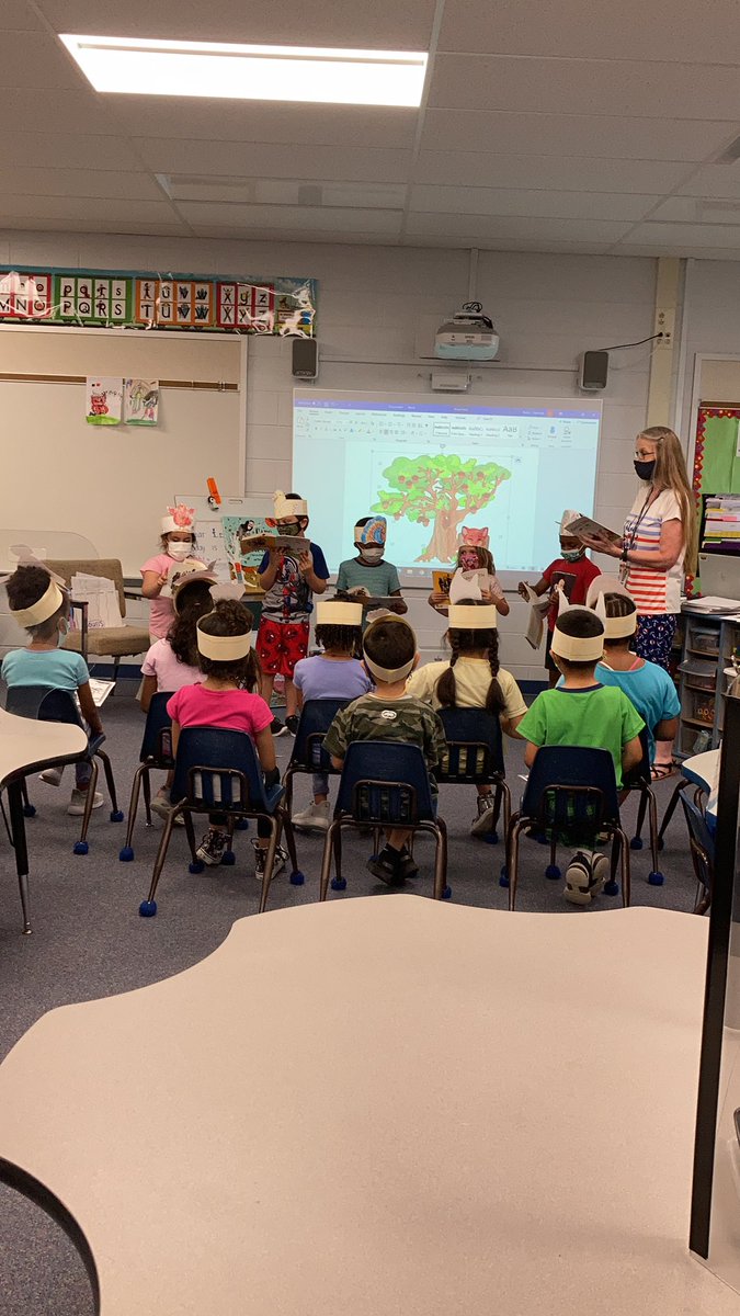 Kindergarten play at Mcauliffe 
<a href="/crowe_miller/">Cindy Crowe-Miller</a> <a href="/mcauliffe_mces/">McAuliffe Elementary</a> <a href="/whitehdm/">Derik Whitehouse</a>