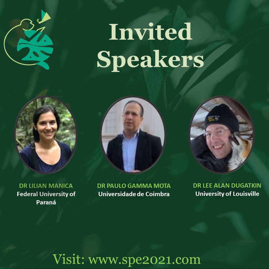 SpeEtologia's tweet photo. Check out all the speakers of this year's SPE 2021! Don't forget to submit your abstract. https://t.co/cCE7lTsLE4