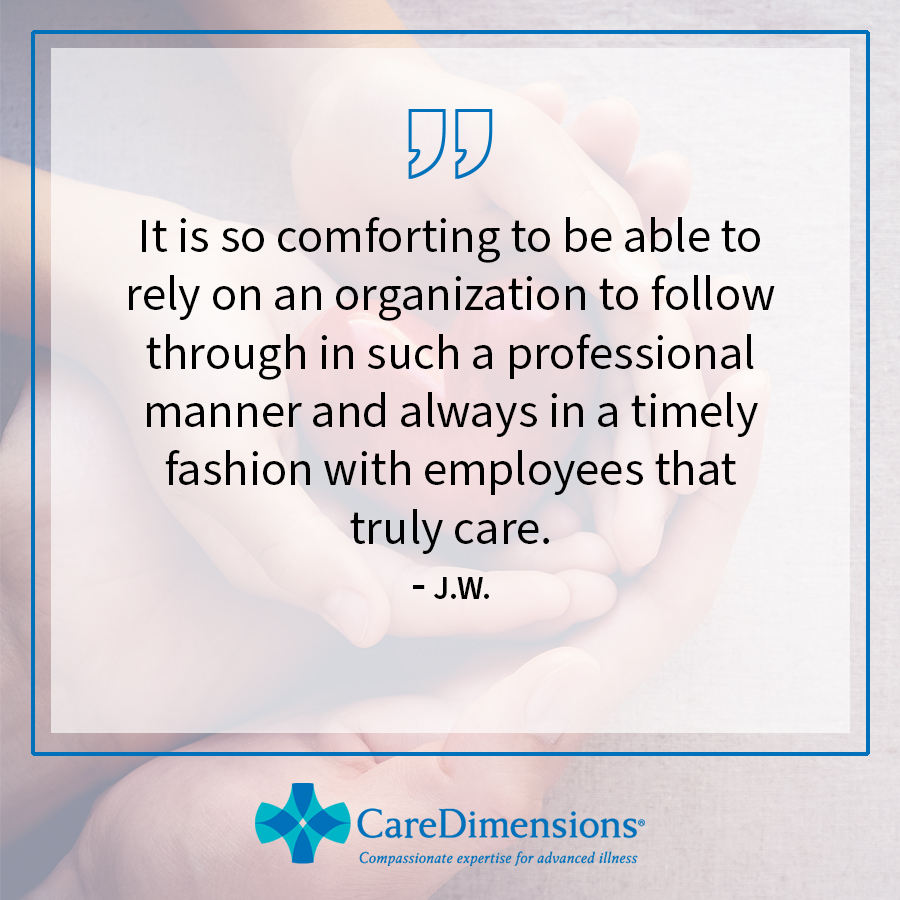 CareDimensions1's tweet photo. Our team is there to support the patient AND their family.

Get answers to commonly asked questions about the service we provide at https://t.co/hpNmGpU2bk

Or read more from our Family Testimonial Book: https://t.co/EKdrfvVGT4 https://t.co/TFXEyQMAHU