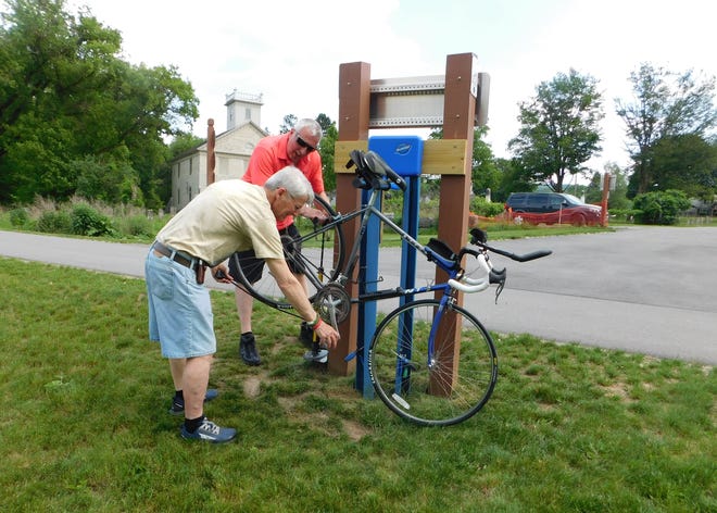 Need a quick tune-up while you're on the trail? 

If you're passing through Herkimer County - there are repair stations at German Flatts Town Park and at the Ilion Marina. 

timestelegram.com/story/news/202…