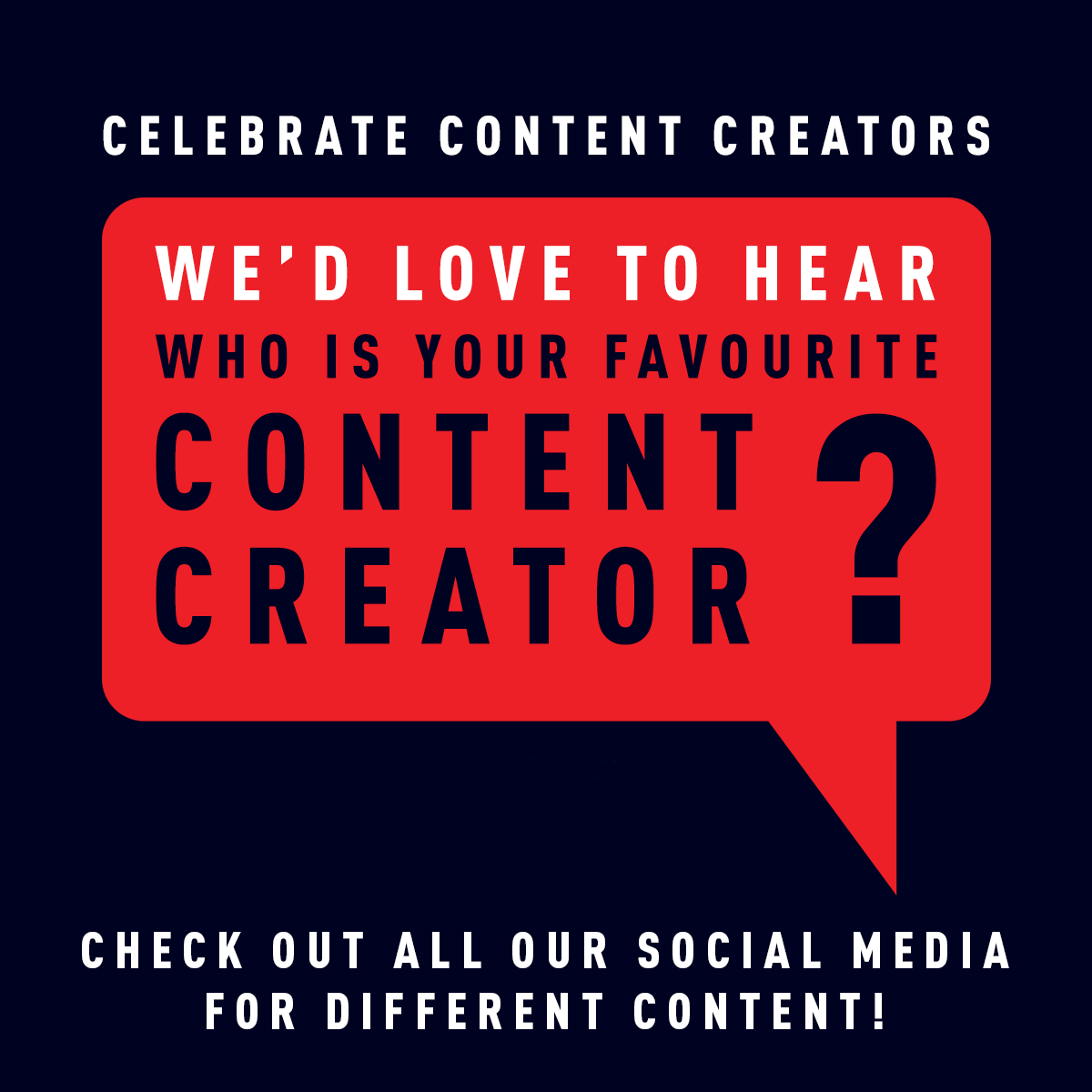 shop4de's tweet photo. Social media has allowed us to experience lots of online content creation by individuals all over the world. Who deserves to be highlighted for their efforts this year?

Check out our other social media pages here:
https://t.co/PWJHmwg5Q6 https://t.co/c9Wkr9fFte