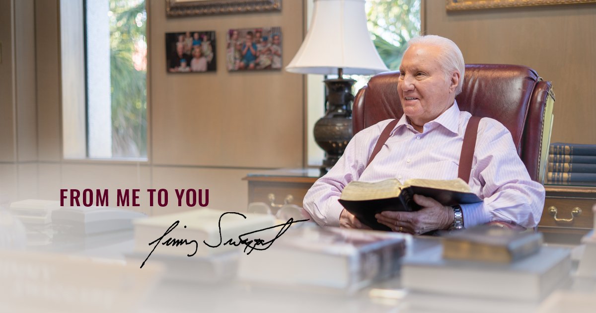 JimmyLSwaggart's tweet photo. Draw as close to God as you can because it’s the single most important thing in the world, and I continue to speak of that for which all of us have been called.

Taken from “From Me To You” by Jimmy Swaggart // June 2021 The Evangelist https://t.co/eiGNginXXO
