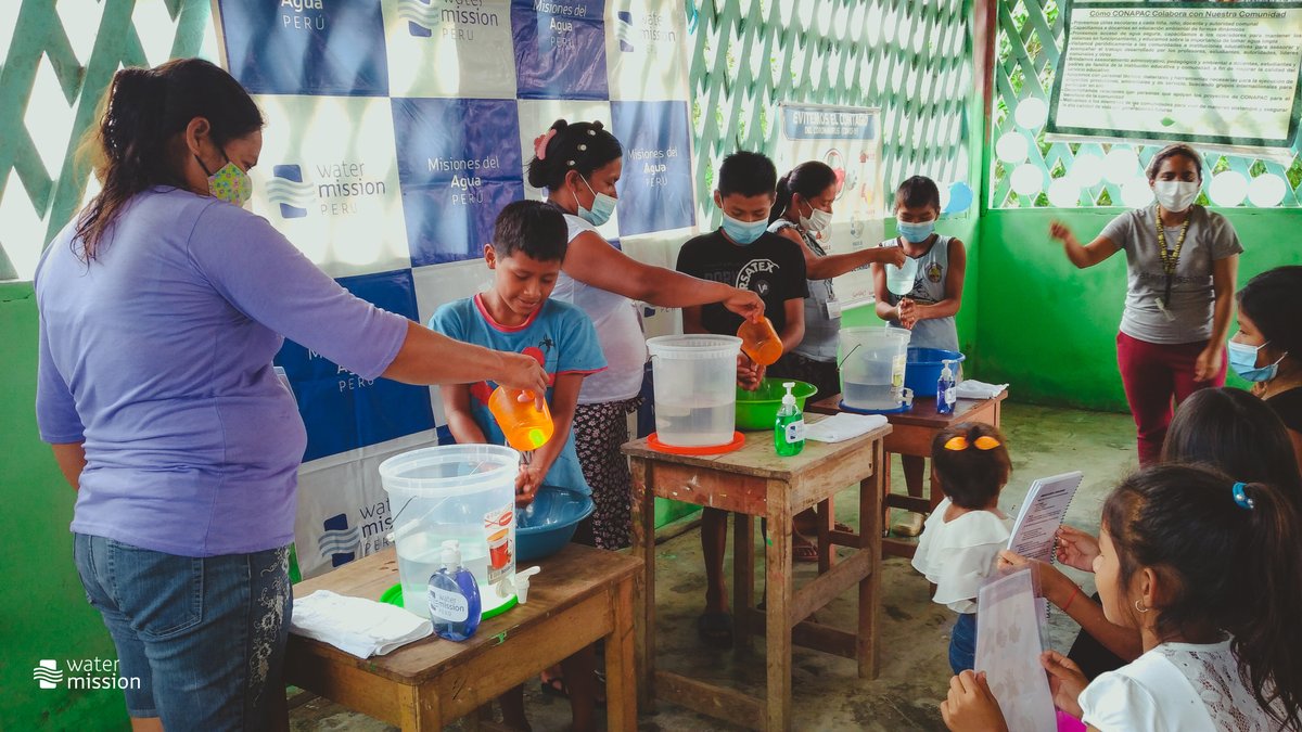 water_mission's tweet photo. Seeing little faces light up as they learn new skills is a joy! π‘
Our Peru team recently supported a group of mothers as they hosted an event to teach children about proper #handwashing techniques. They played games and used other demonstrations to promote #WASHeducation. https://t.co/Ez013T7Rg1