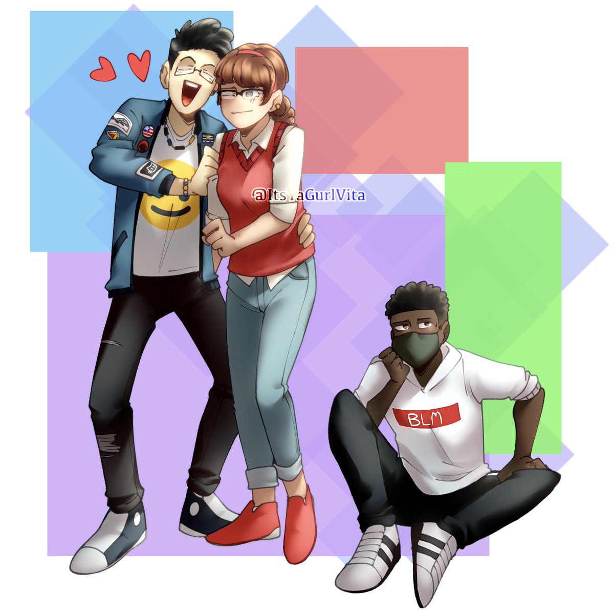 itsyagurlvita's tweet photo. Oh yeah I haven’t posted these before
Basically some ocs i made for a project I’ve been planning for years but haven’t gotten the time to make #NOISproject
I think I’d still make some adjustments https://t.co/tdSNLIDXfx
