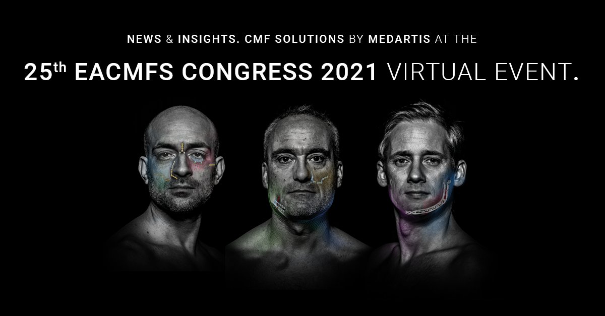 Medartis_Global's tweet image. Take a moment to check all the Medartis activities prepared for the 25th EACMFS Congress medartis.com/eacmfs/. 
Congress info bit.ly/3dvZrup. 
#Medartis #MODUS2 #CMX
#maxillofacialsurgery #maxillofacialsurgeon #orthognathicsurgery