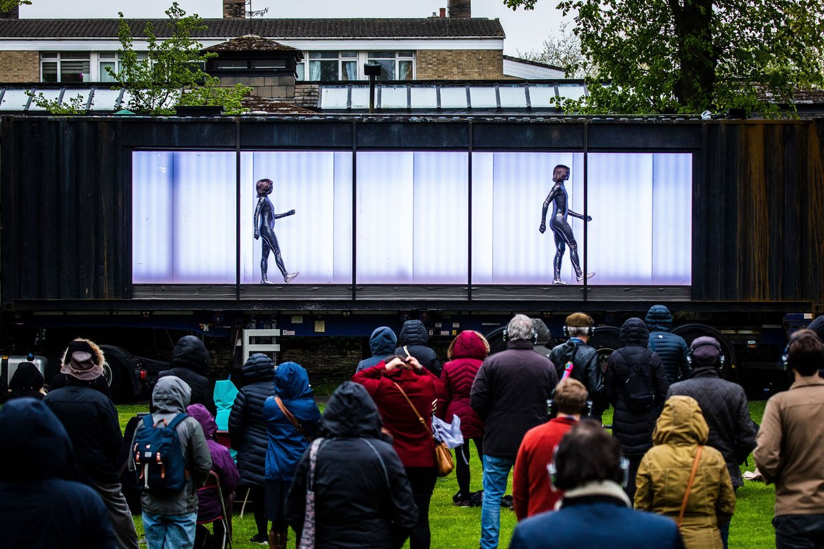 “We are delighted to finally get #FutureCargo out on the road. This sci-fi movie inspired production of ours, with its binaural sound and built-in travelator, is a real feast for the senses and we cannot wait to share it with the universe.”
Get Tickets: bit.ly/35JtISh