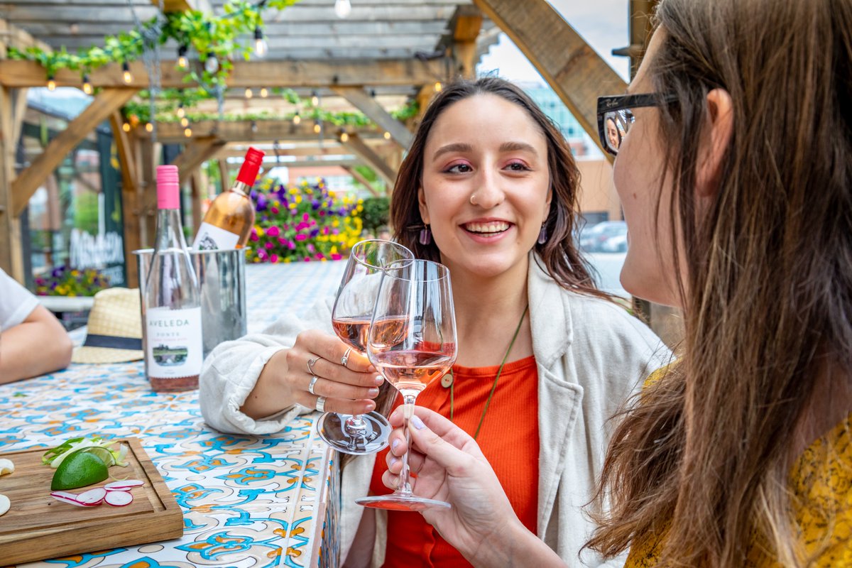 Our patio is open six days a week, rain or shine!