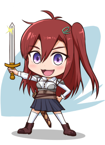 かわいさも必要だと思うのでミニキャラ描くのに挑戦してみた。結構いいのでは?全キャラ分描いて実際に使えそう。 