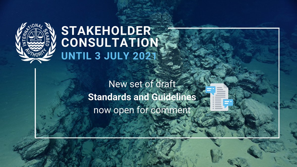 ISBAHQ's tweet image. THREE DAYS LEFT!

Have you submitted your comments on the latest set of draft STANDARDS &amp;amp; GUIDELINES?

@ISBAHQ is inviting all stakeholders to contribute to the development of the #MiningCode by 3 July 2021!

Participate here bit.ly/sg-Apr2021