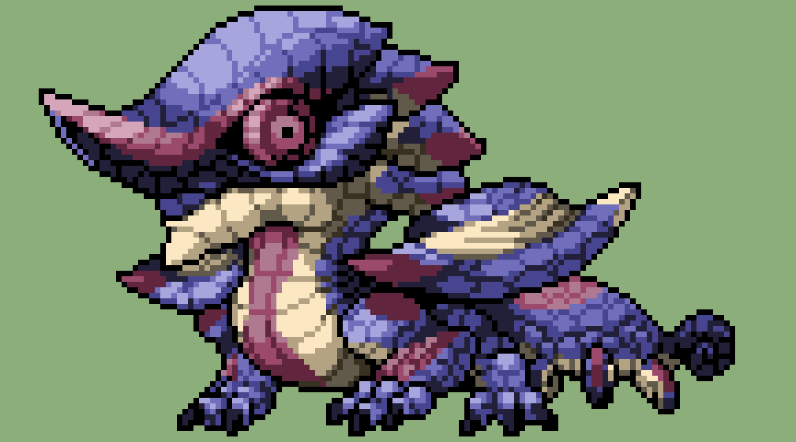 通天機 オオナズチ ドット絵 Pixelart モンスターハンター T Co Kizlamgn5k Twitter